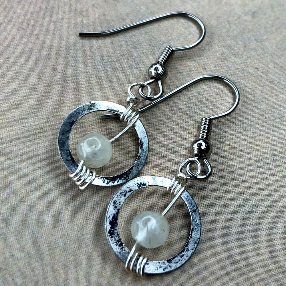 Aventurine Dangle Earrings